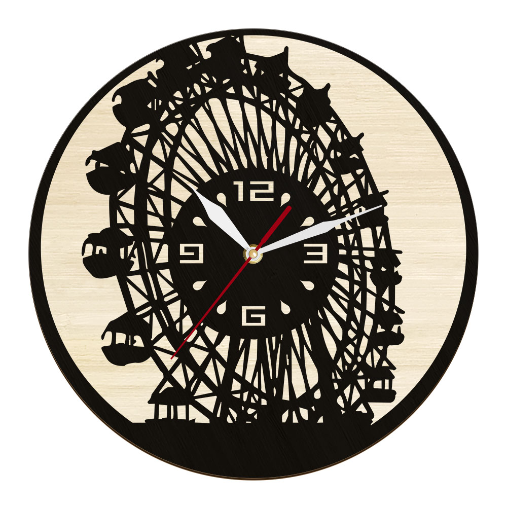 Home Office England - London Eye Ferris Wheel Nature Wooden