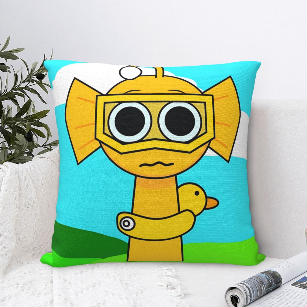 Home Office News - S-Sprunki Game Pillow Case 2025 New