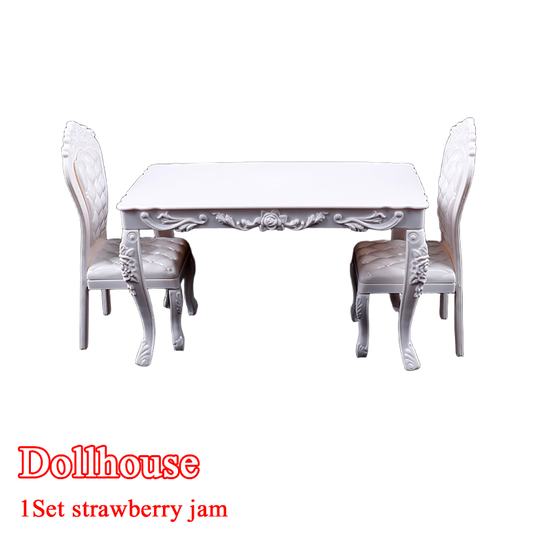 Home Office Furniture - Dollhouse 1:6 Kitchen Furniture Dining Table