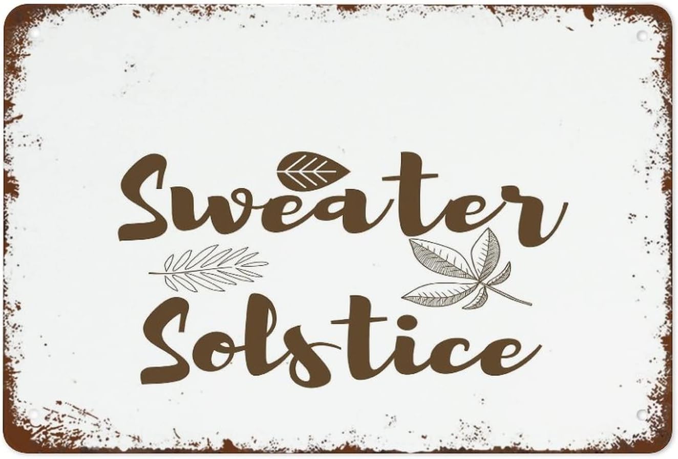 Home Office Gif - Funny Tin Bathroom Signs Sweater Solstice