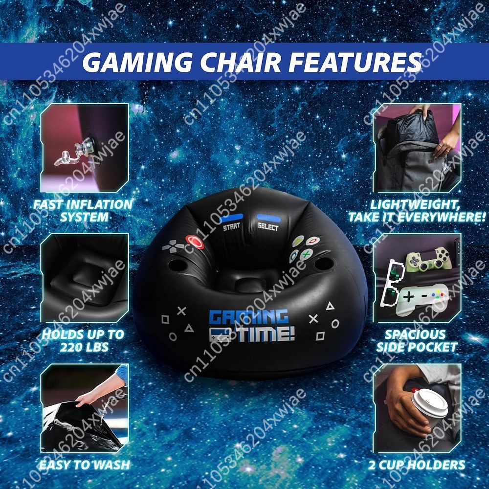 Inflatable Gaming Chair with C - đánh giá và giá Home Office Furniture