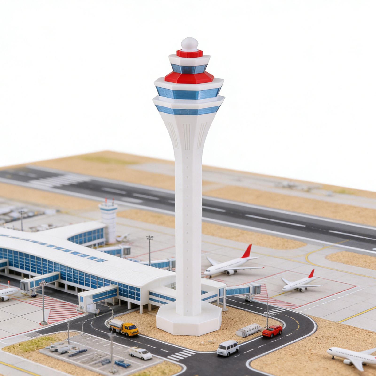 1:400 Airport Control Tower Mo - đánh giá và giá Home Office Simulator