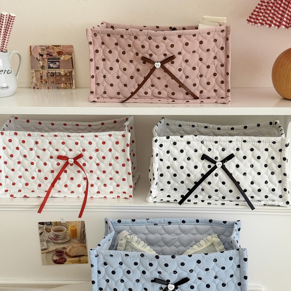 Large Polka Dot Quilted Rectan - đánh giá và giá Home Office England