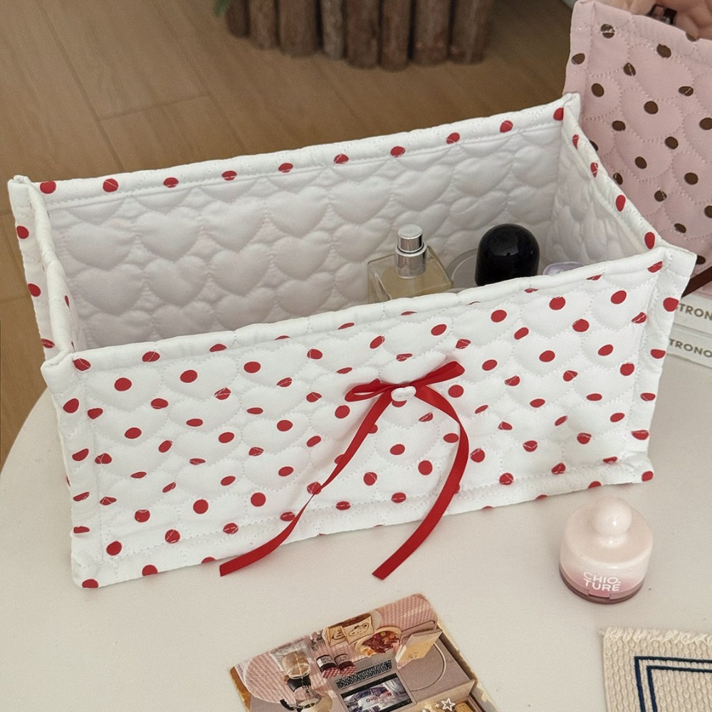 Large Polka Dot Quilted Rectan - đánh giá và giá Home Office England