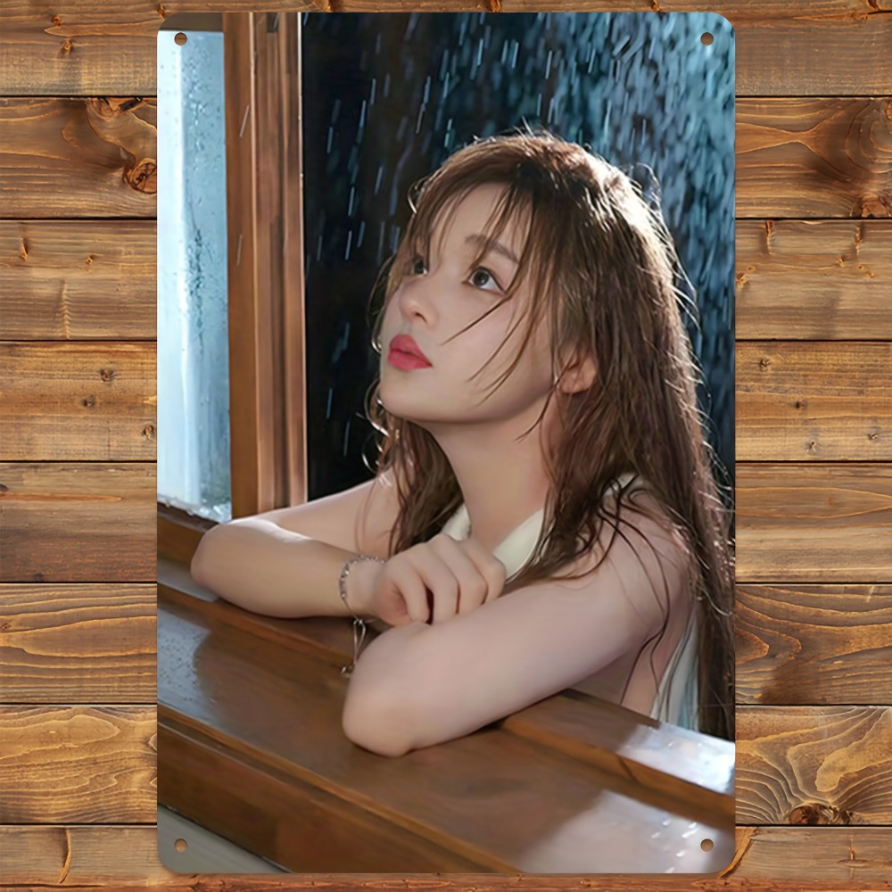 Elegant Raindrop Woman Aluminu - đánh giá và giá Home Office Gif