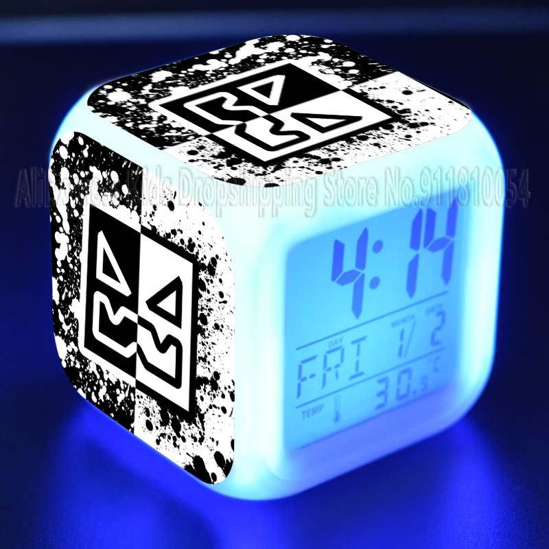Tức Giận Hình Học Dash Đồng Hồ - đánh giá và giá Led Desk Clock
