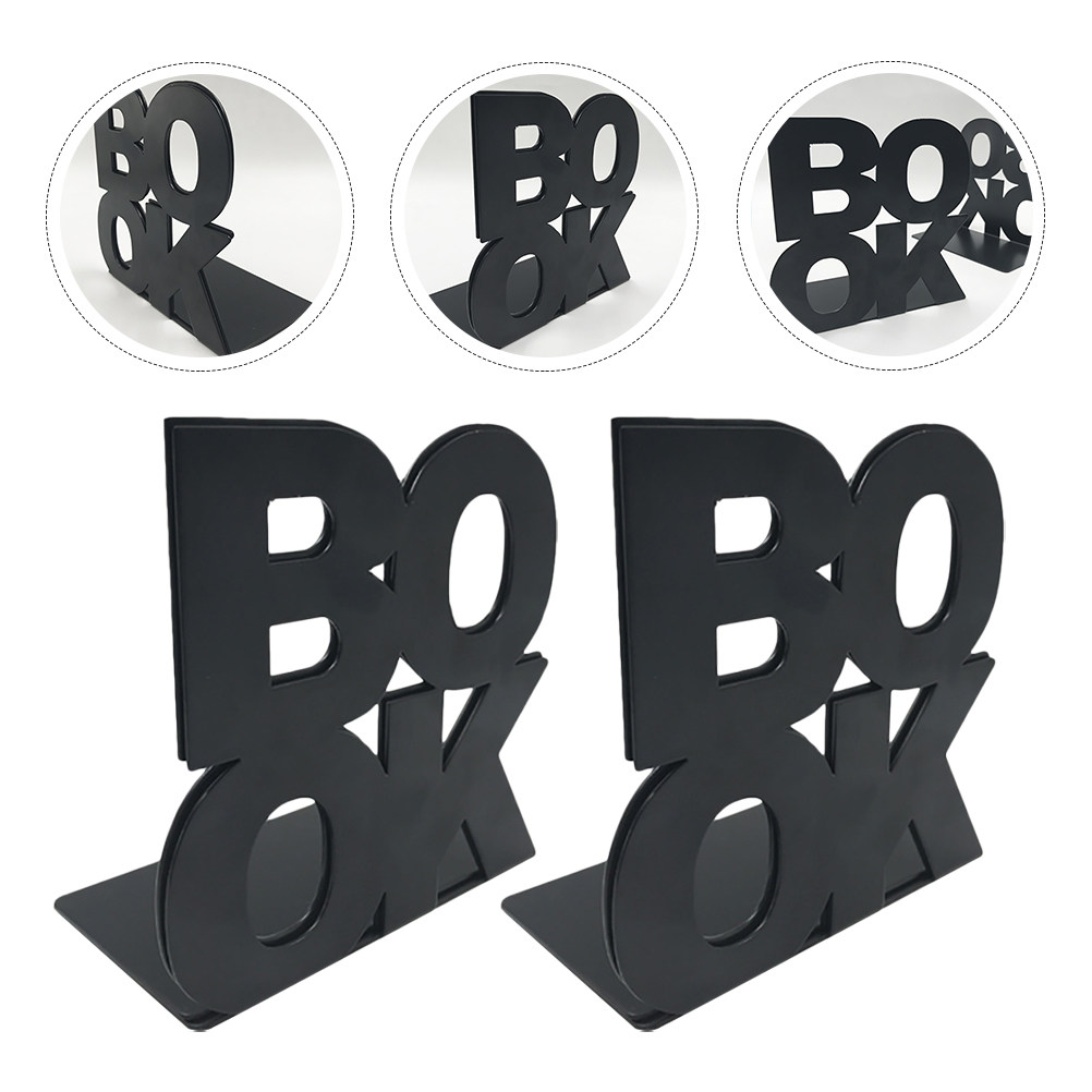 2Pcs Stainless Steel Bookend M - đánh giá và giá Home Office Library