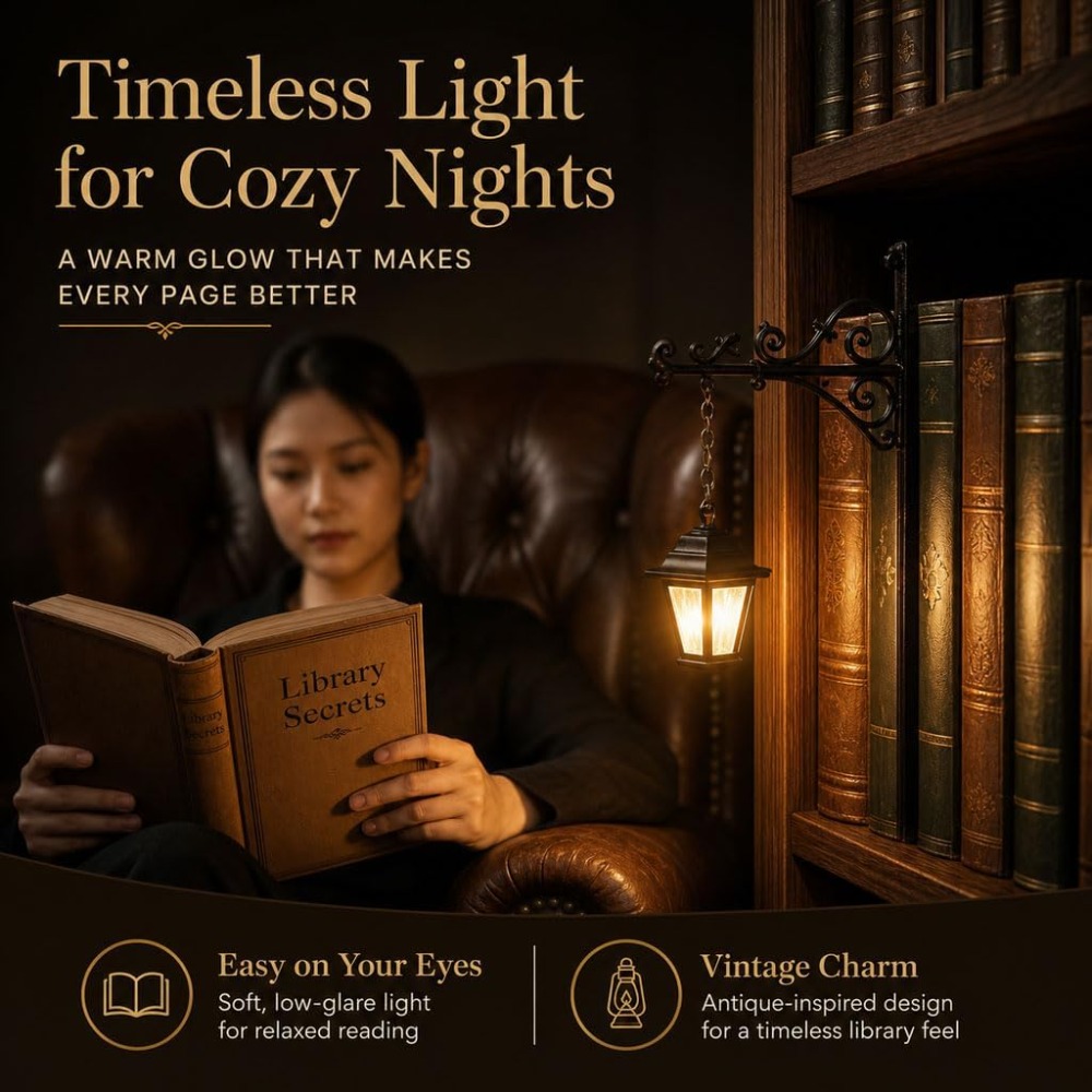 Mini Vintage Library Lantern B - đánh giá và giá Home Office Library