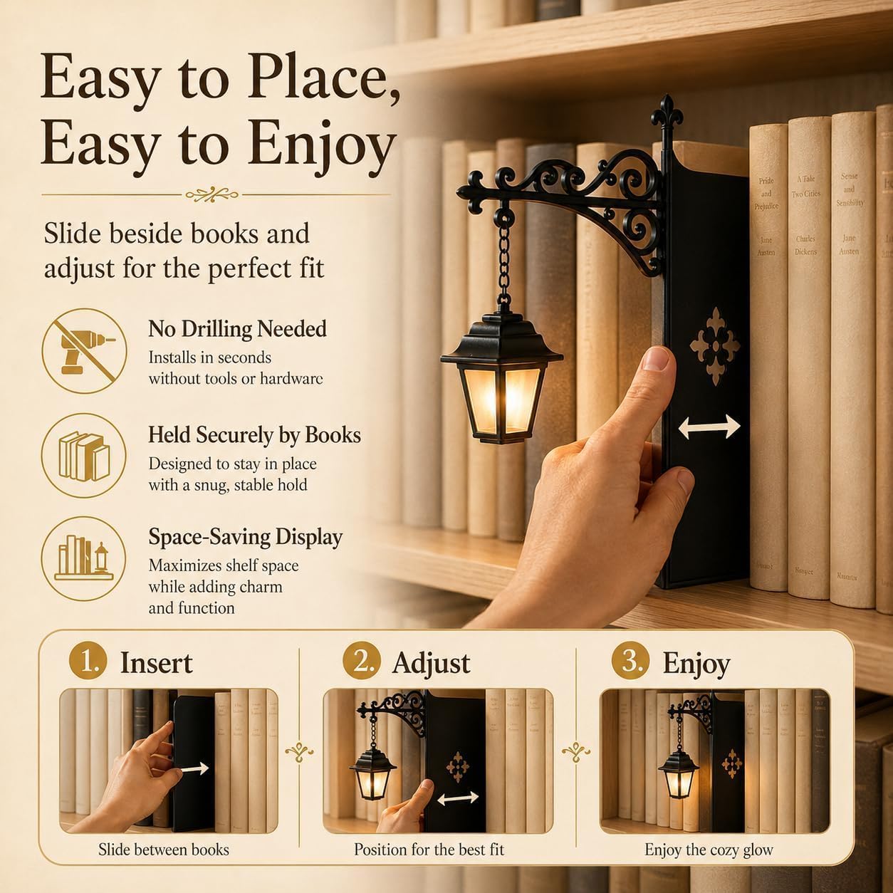 Mini Vintage Library Lantern B - đánh giá và giá Home Office Library