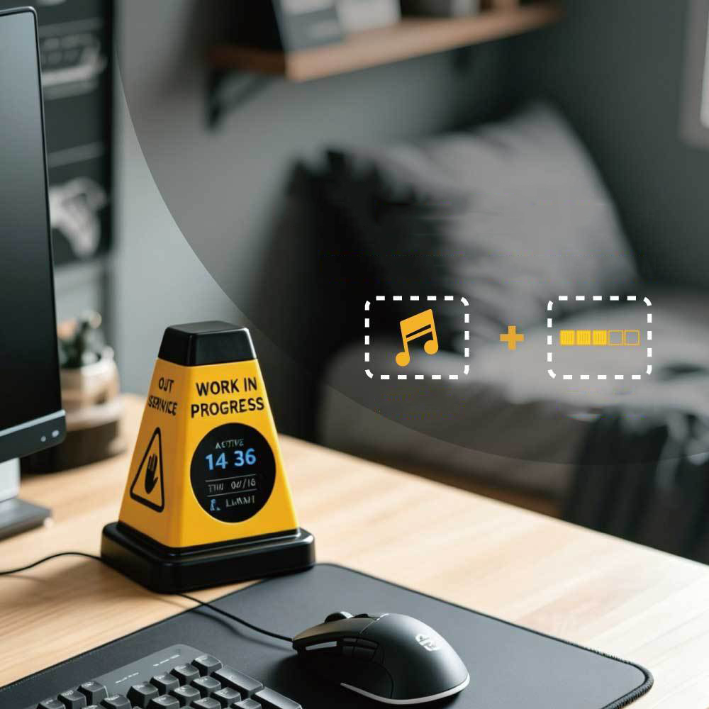 Desktop Decoration Electronic  - đánh giá và giá Led Desk Clock