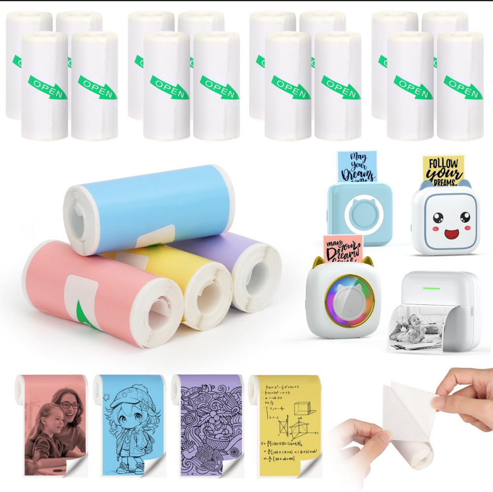 Thermal Paper MINI Printing Se - đánh giá và giá Label Maker Machine