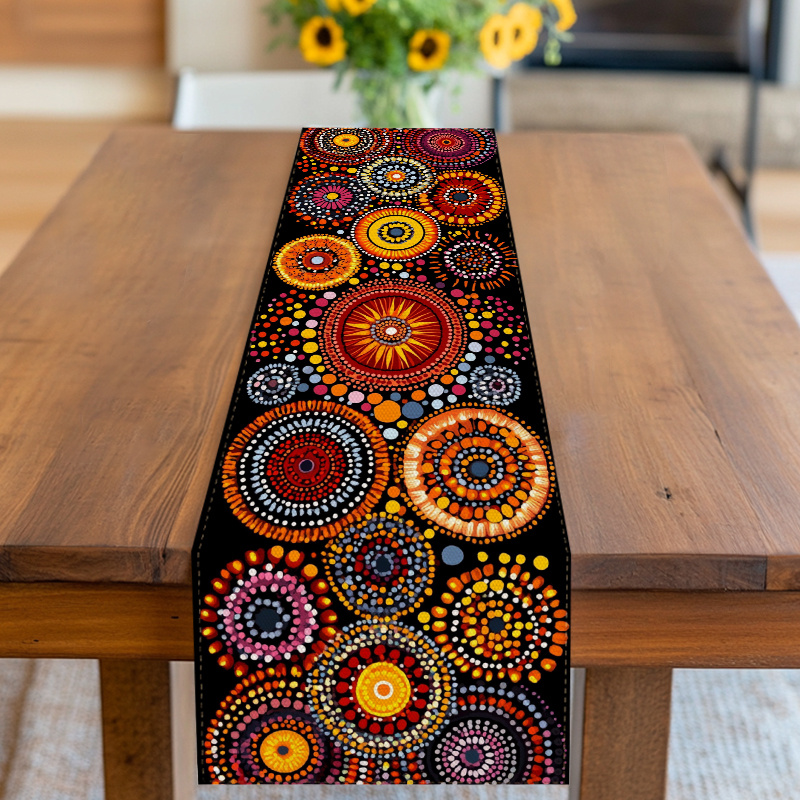 Mandala Dot Art Table Runner S - đánh giá và giá Home Office News