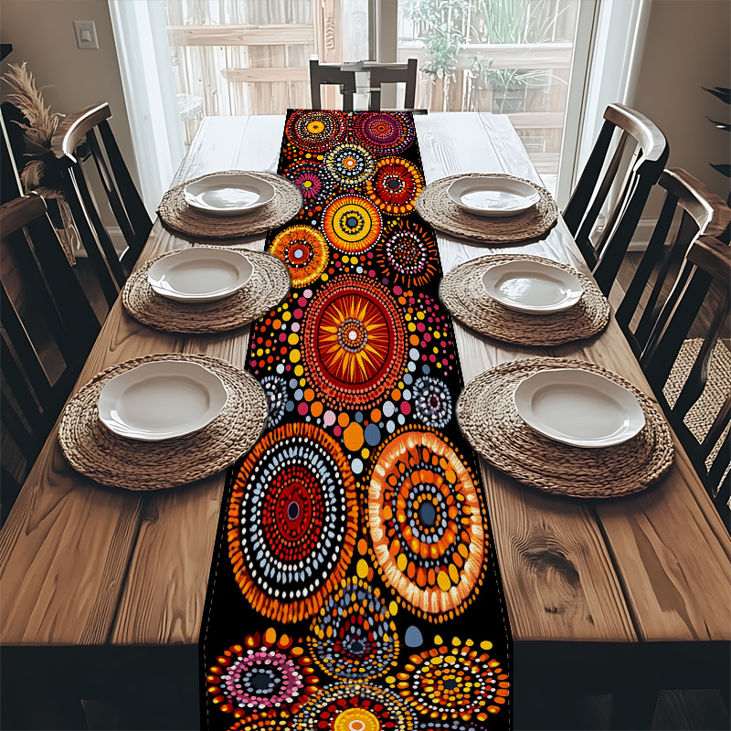 Mandala Dot Art Table Runner S - đánh giá và giá Home Office News