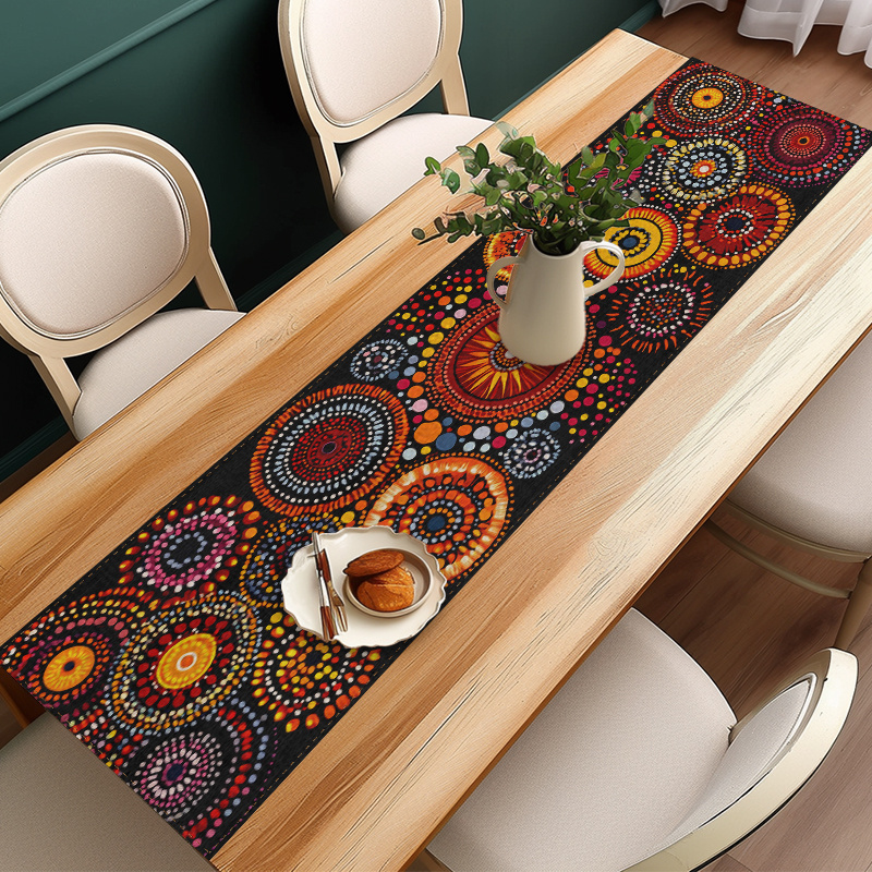 Mandala Dot Art Table Runner S - đánh giá và giá Home Office News