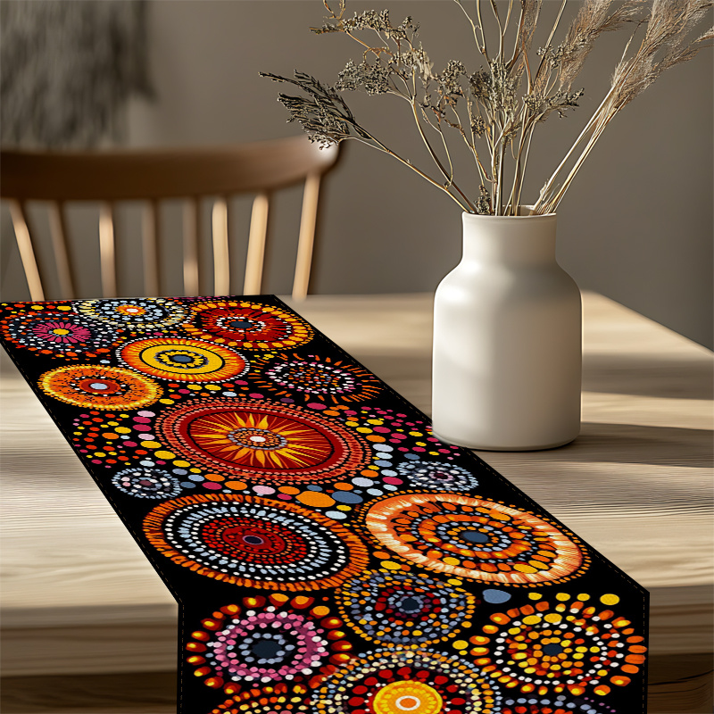 Mandala Dot Art Table Runner S - đánh giá và giá Home Office News