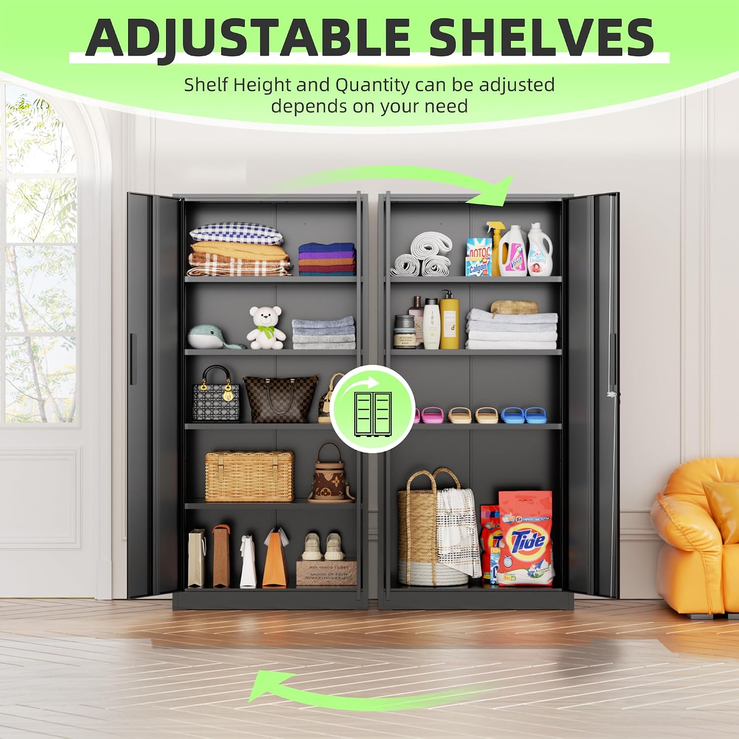 Tall Metal Storage Cabinet Org - đánh giá và giá Home Office Furniture