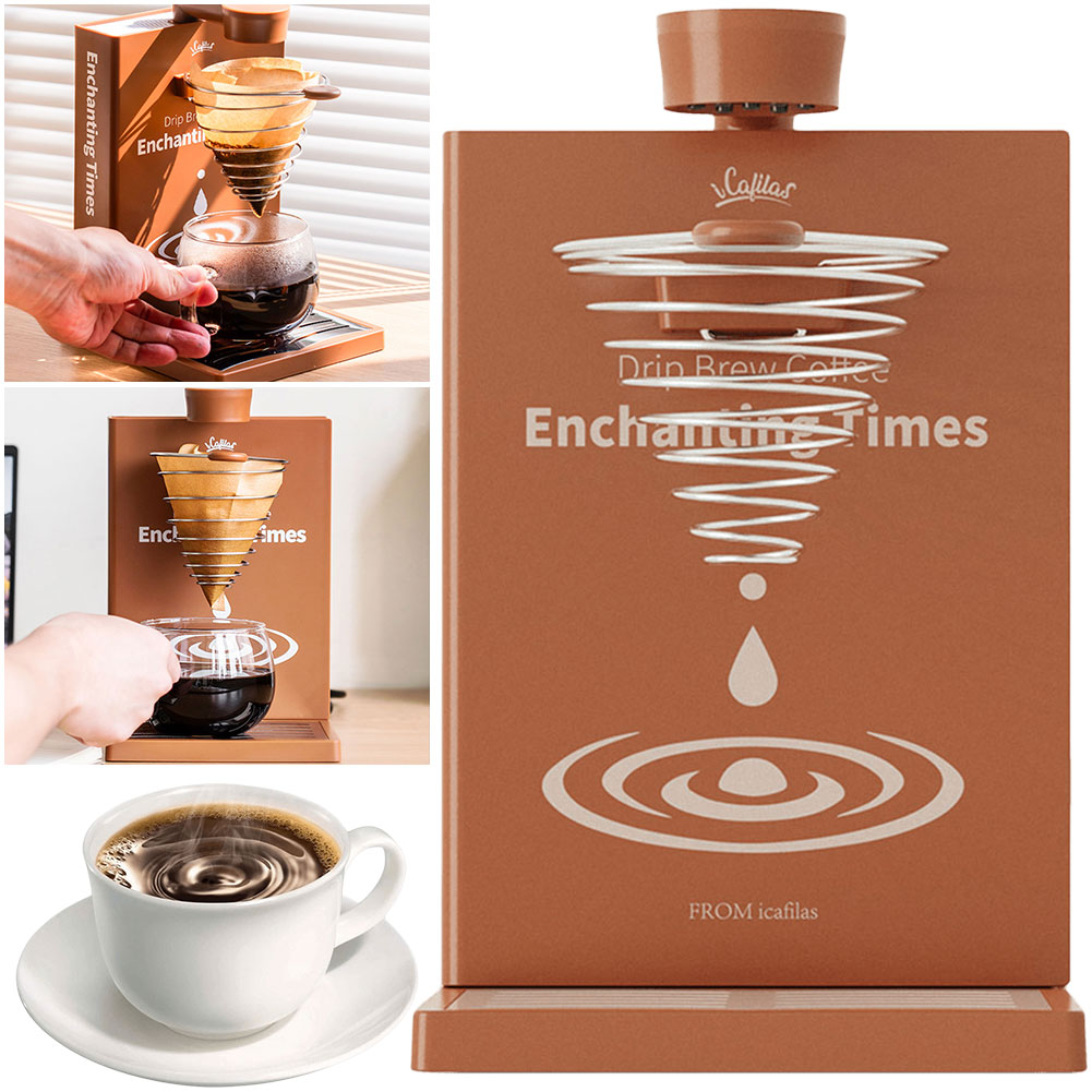 Electric Coffee Machine with F - đánh giá và giá Home Office Library