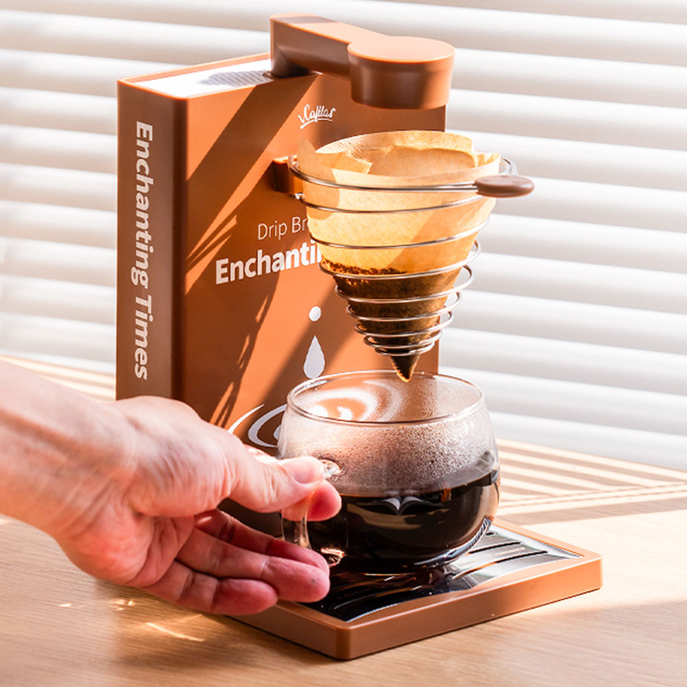Electric Coffee Machine with F - đánh giá và giá Home Office Library
