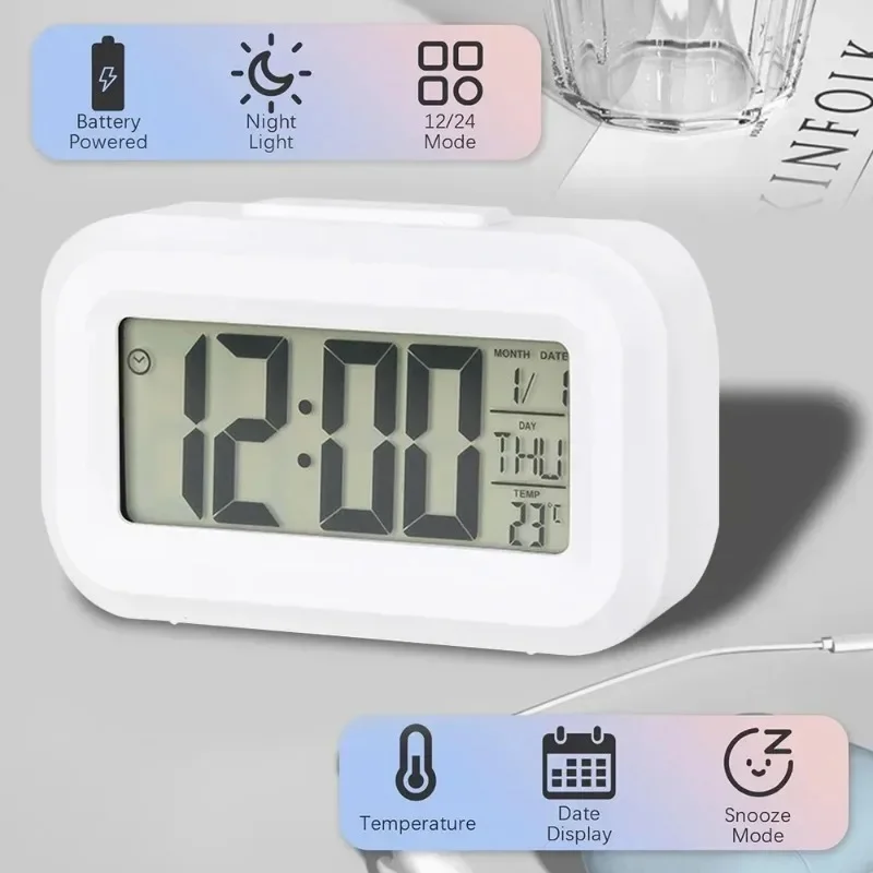 Led Digital Alarm Clock Backli - đánh giá và giá Led Desk Clock