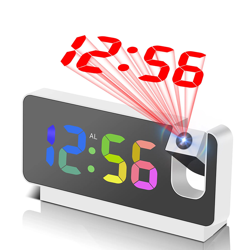 Projection Alarm Clock Desk Cl - đánh giá và giá Led Desk Clock