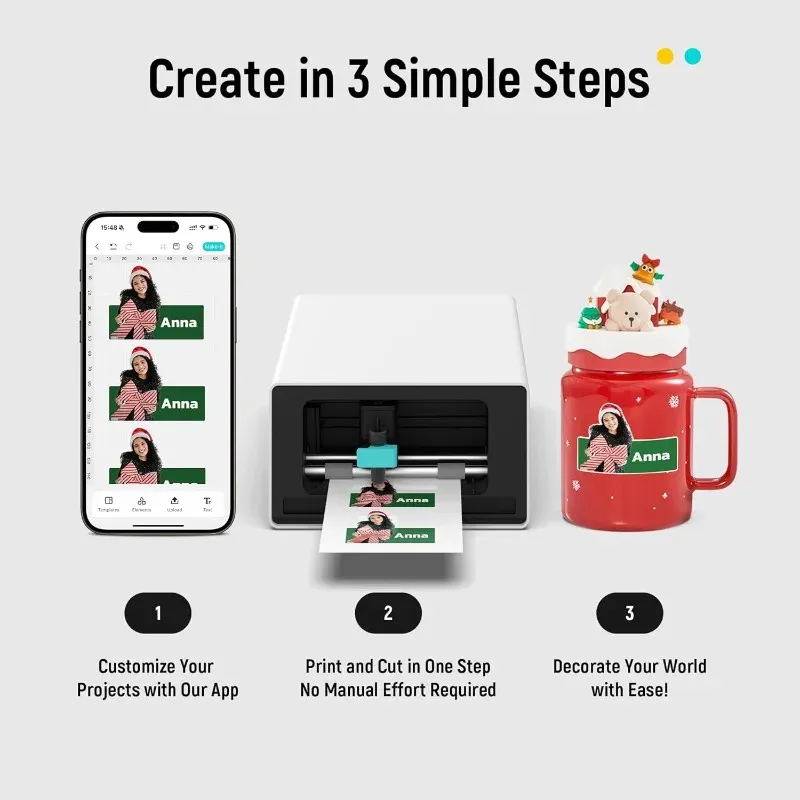 PixCut S1 All in One Sticker M - đánh giá và giá Label Maker Machine