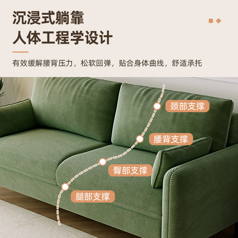 Fabric sofa living room double - đánh giá và giá Home Office News