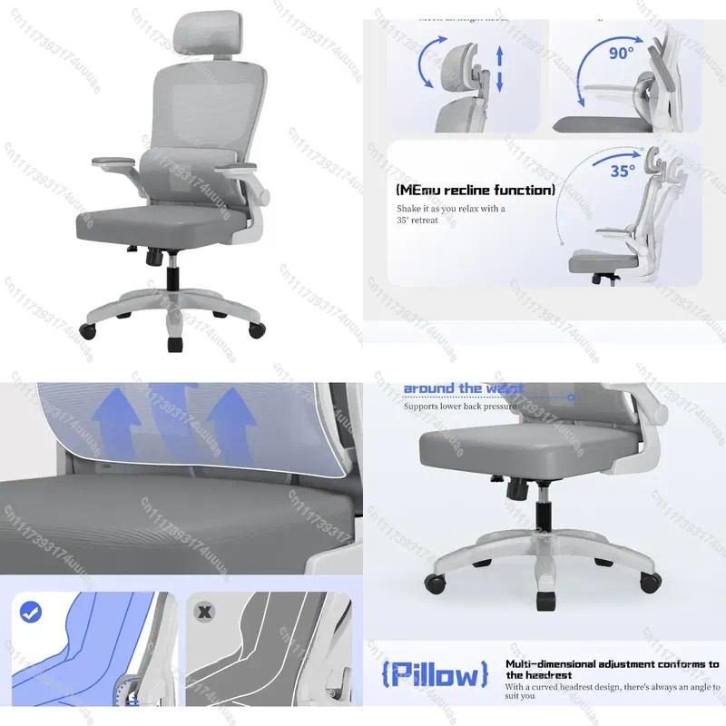 Modern Fabric Office Chair Erg - đánh giá và giá Home Office Library