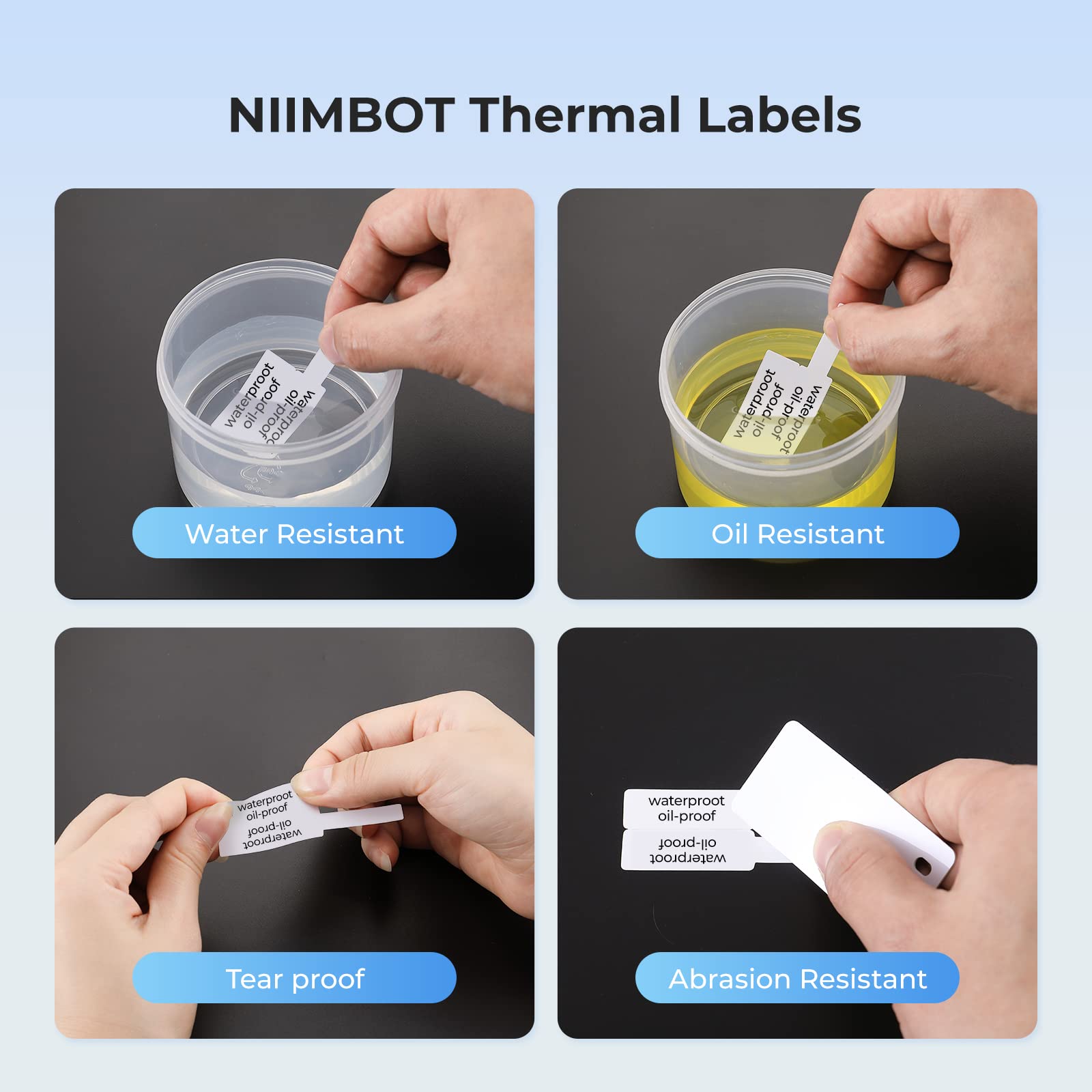 Niimbot Color Cable Label Wate - đánh giá và giá Label Maker Machine