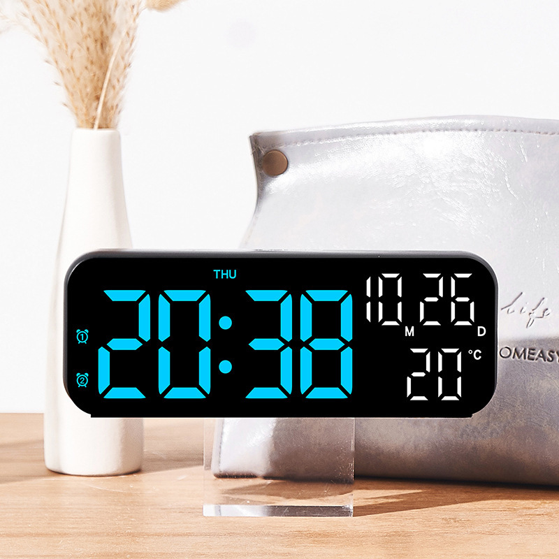 Simple Digital Alarm Clock Mul - đánh giá và giá Led Desk Clock