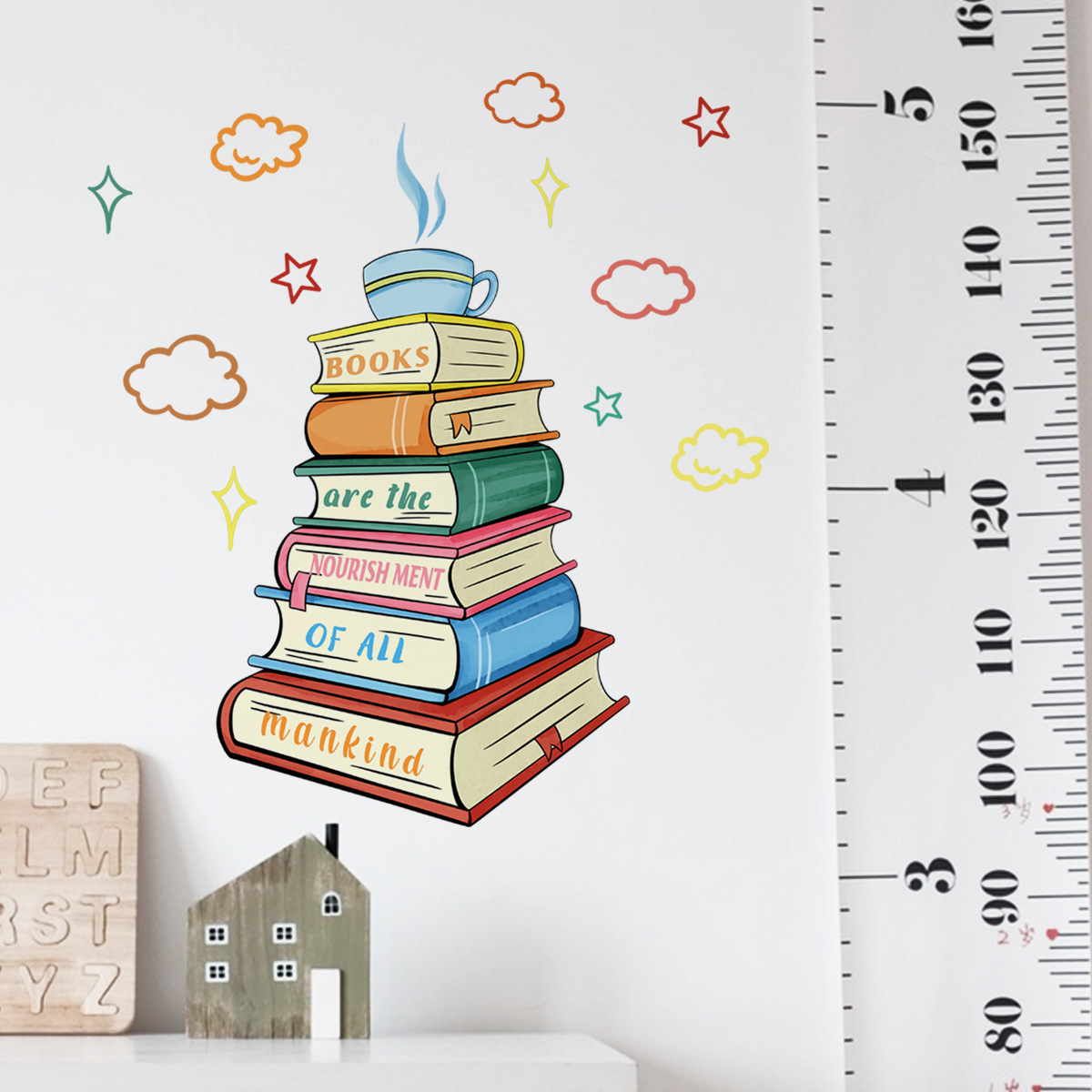 Never Stop Reading Wall Decals - đánh giá và giá Home Office Library