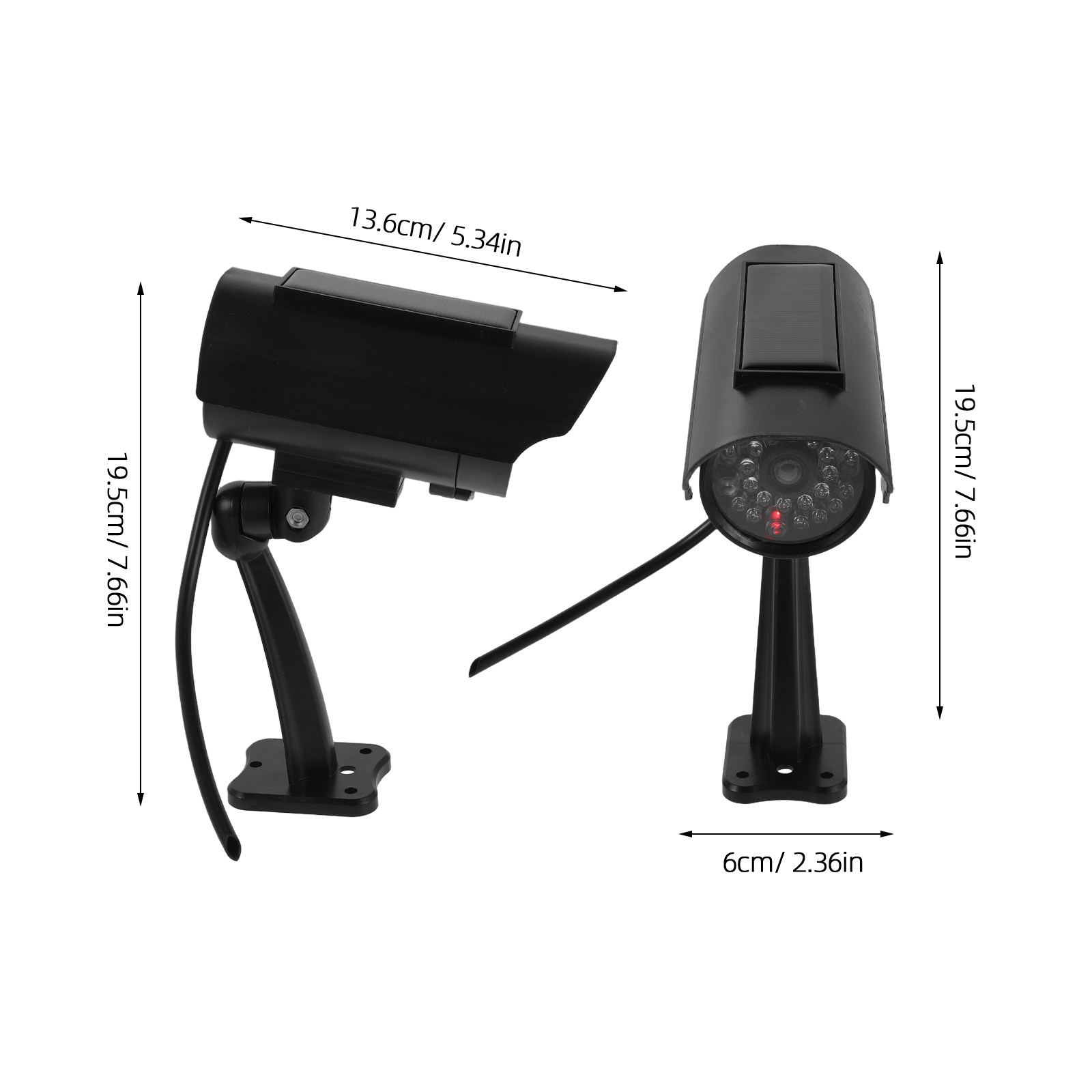 2Pcs Dummy Fake Security Camer - đánh giá và giá Home Office Simulator