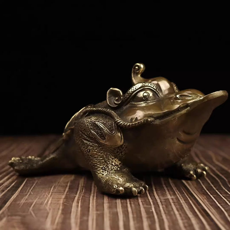Antique Bronze Three-Legged Mo - đánh giá và giá Home Office Gif