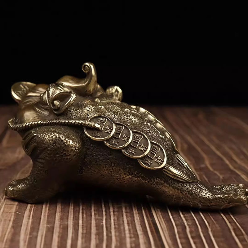 Antique Bronze Three-Legged Mo - đánh giá và giá Home Office Gif