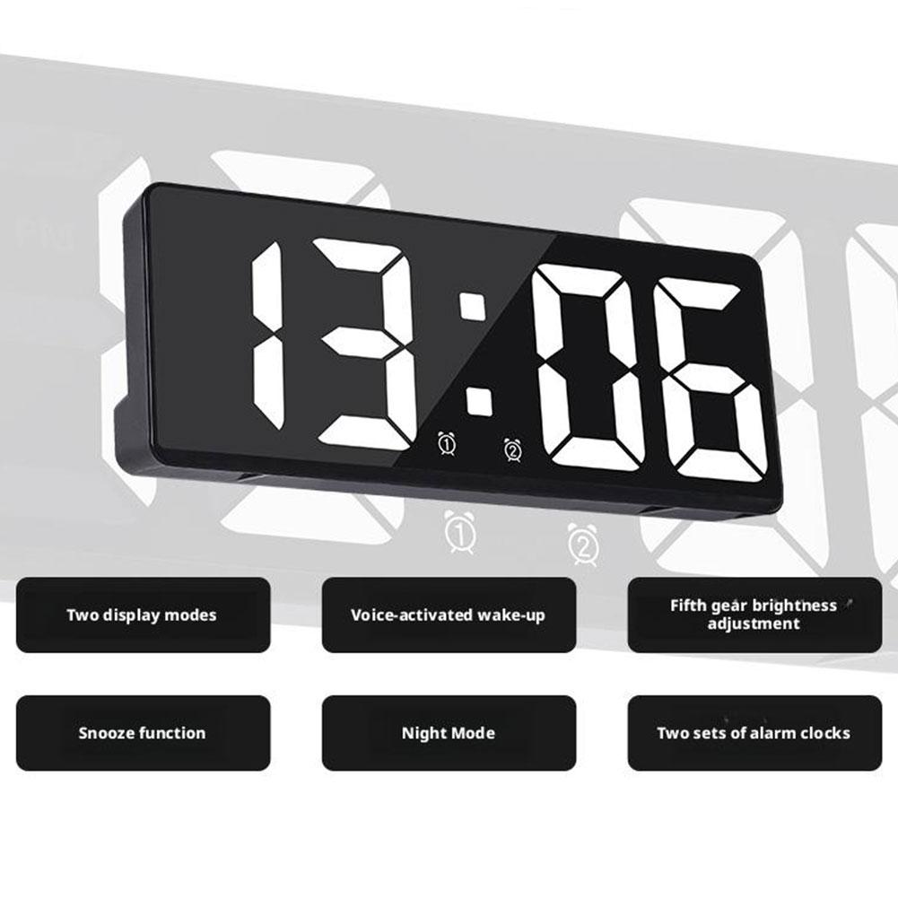 LED Digital Alarm Clock Voice  - đánh giá và giá Led Desk Clock