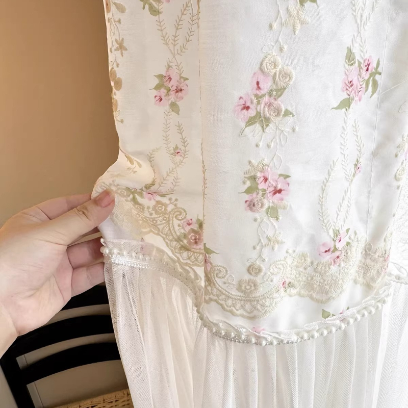 Double Layer Pearl Sheer Curta - đánh giá và giá Home Office Buy
