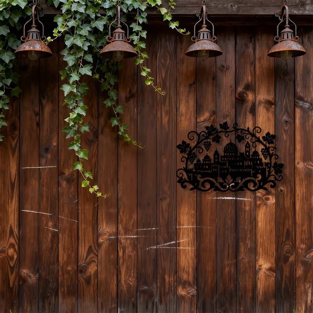 CIFBUY Iron Wall Art Jerusalem - đánh giá và giá Home Office Room