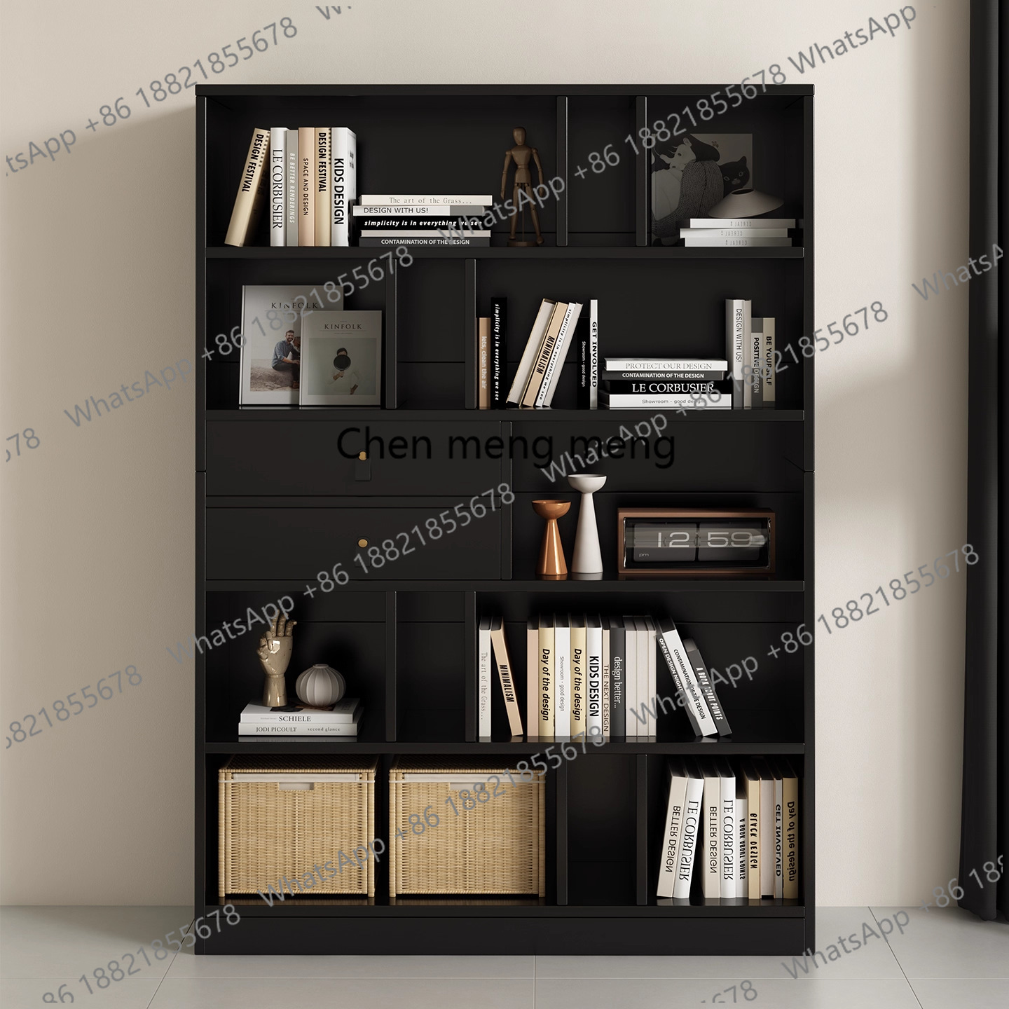 Book Shelf Wall and Bookcase 6 - đánh giá và giá Home Office Library