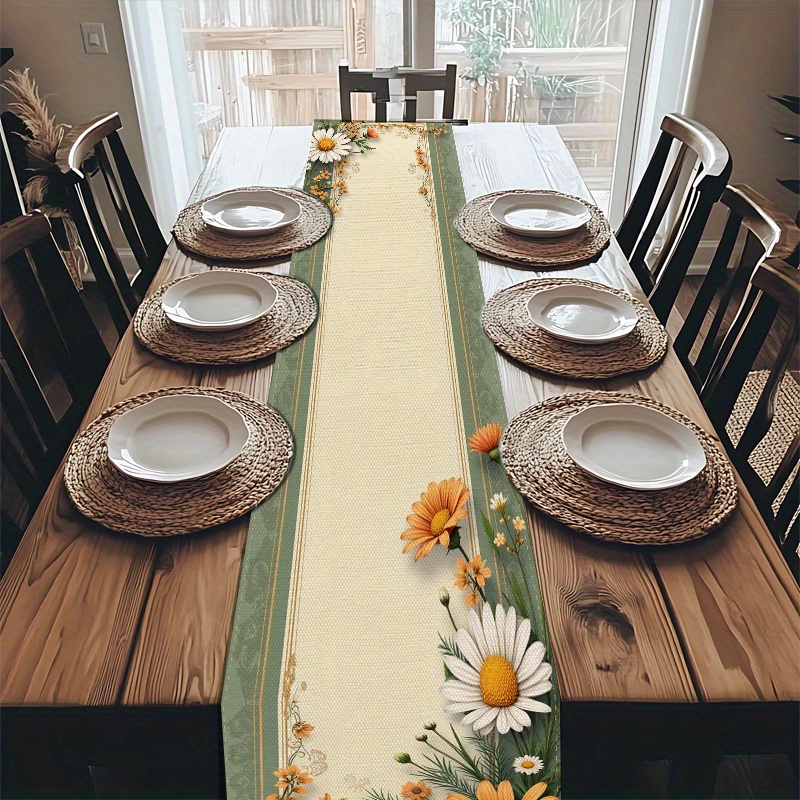 1pc Daisy Sunflower Table Runn - đánh giá và giá Home Office News